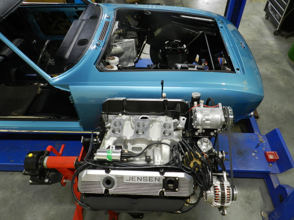 Jensen SP engine