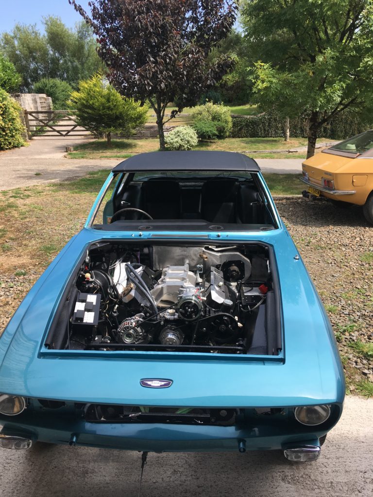 Jensen SP engine refitted