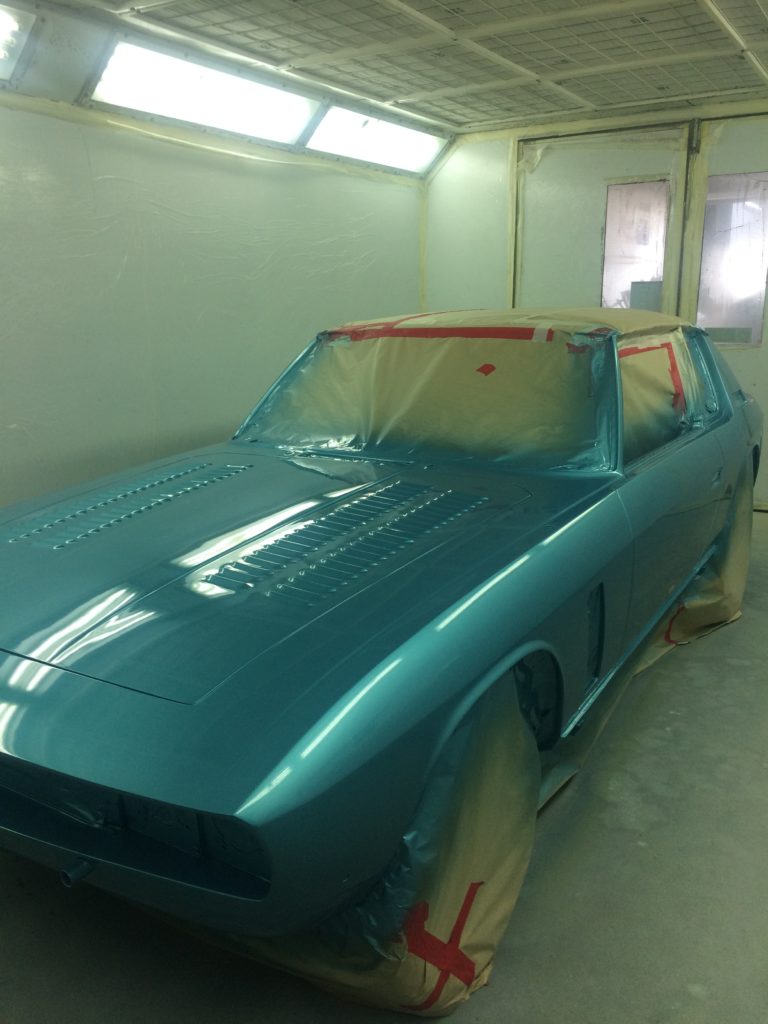 jensen SP in paint