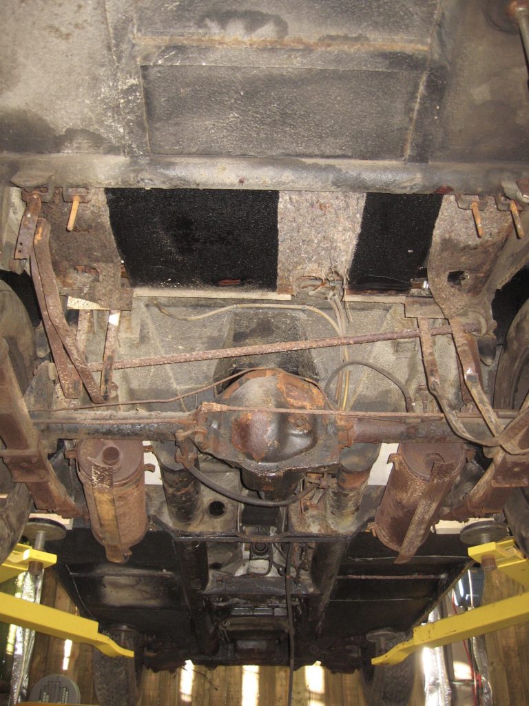 under car